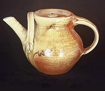 Wood-fired teapot by Robert Barron