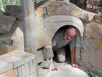 Bill emerging from kiln